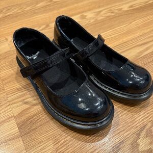 Dr. Martens Black Patent Leather Mary Jane Dress Shoes Size 4